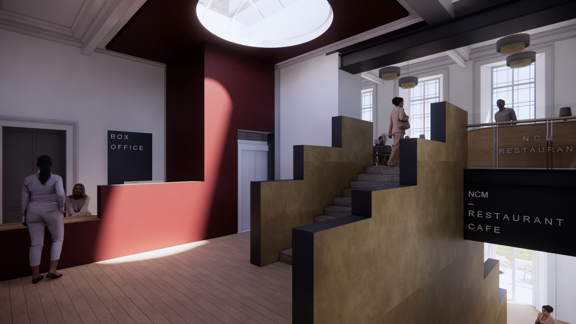 National Centre for Music foyer