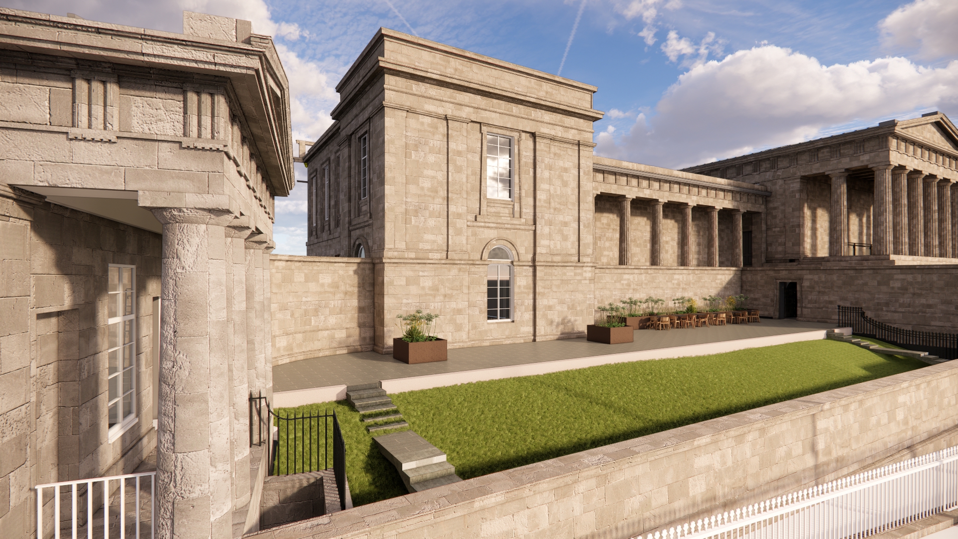 Render of new look National Centre for Music